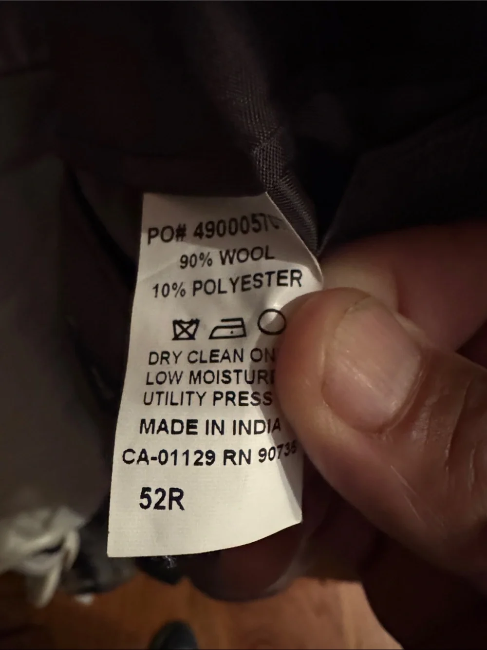 Ralph Lauren Gray Single-Breasted Suit Jacket